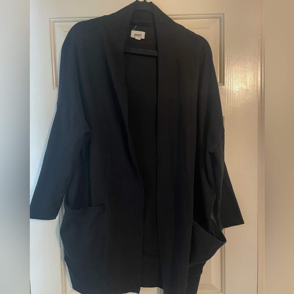 Pact organic cotton cardigan